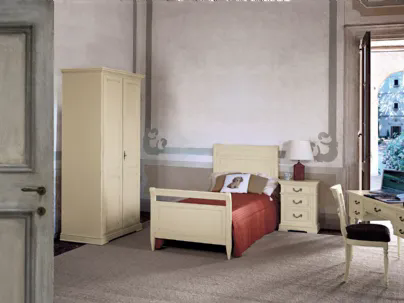 Comodino Ado in legno laccato di Tonin Casa