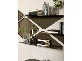 Mensola Matrix shelf in metallo di Tonin Casa