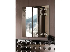 Specchio con bolle in rilievo Rock di Tonin Casa