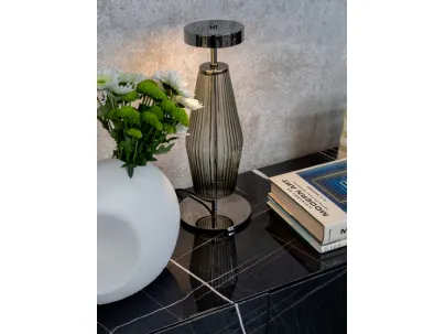 Lampada da tavolo in vetro Chic di Tonin Casa