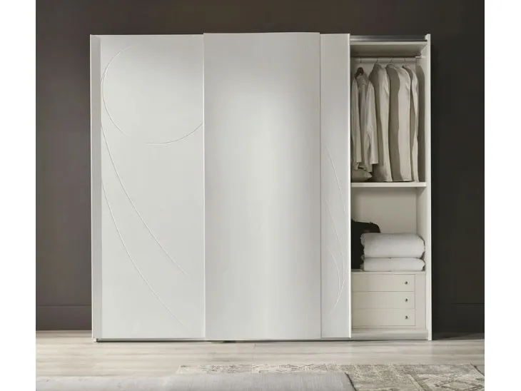 Armadio Pacifico in Frassino Bianco di Euro Design