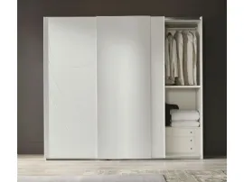 Armadio Pacifico in Frassino Bianco di Euro Design