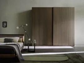 Armadio a muro Stripe in legno di Ballancin