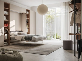 Armadio con letto a scomparsa Sensai Wardrobe 51 di Orme