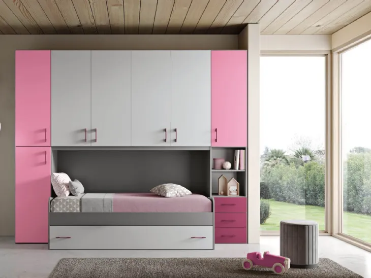 Cameretta a ponte Block BK05 di MCSMobili