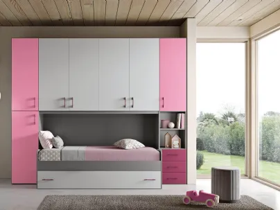 Cameretta a ponte Block BK05 di MCSMobili