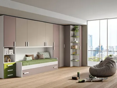 Cameretta a ponte Block BK07 di MCSMobili