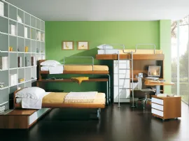 Cameretta salvaspazio Movimenti composizione 06 di Fratelli Elli