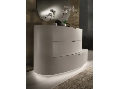 Comò Dolcevita in Frassino Grey di Euro Design