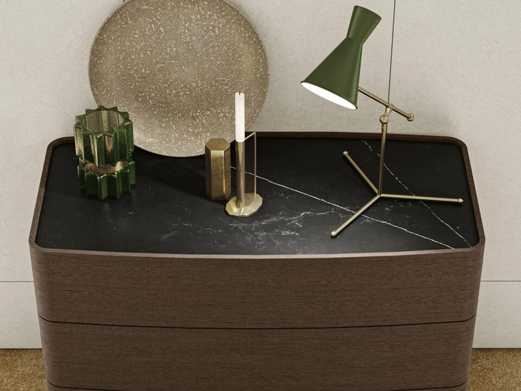 Comò Oliver in rovere di Morassutti