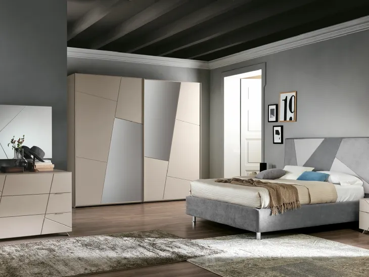 Letto Abaco Composizione 102 di Gierre Mobili