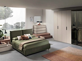 Letto Bristol con box contenitore di Gierre Mobili