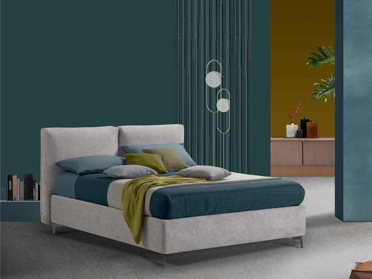 Letto imbottito Clio di Lettissimi