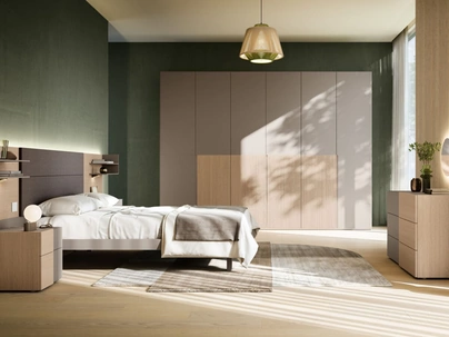 Letto matrimoniale Giako Basic 12 di Orme