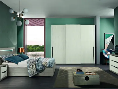 Letto in legno con testiera Grace GR203 di MCSMobili