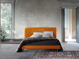 Letto in pelle Athena di Lettissimi