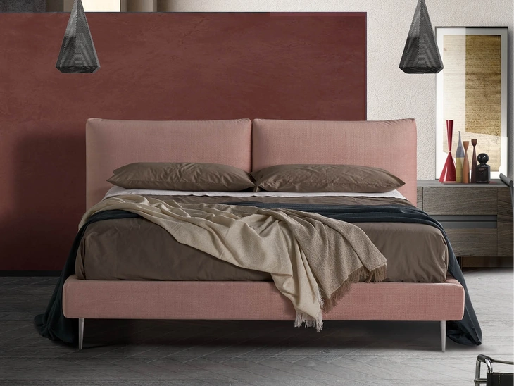 Letto in tessuto Bon-Ton di Lettissimi