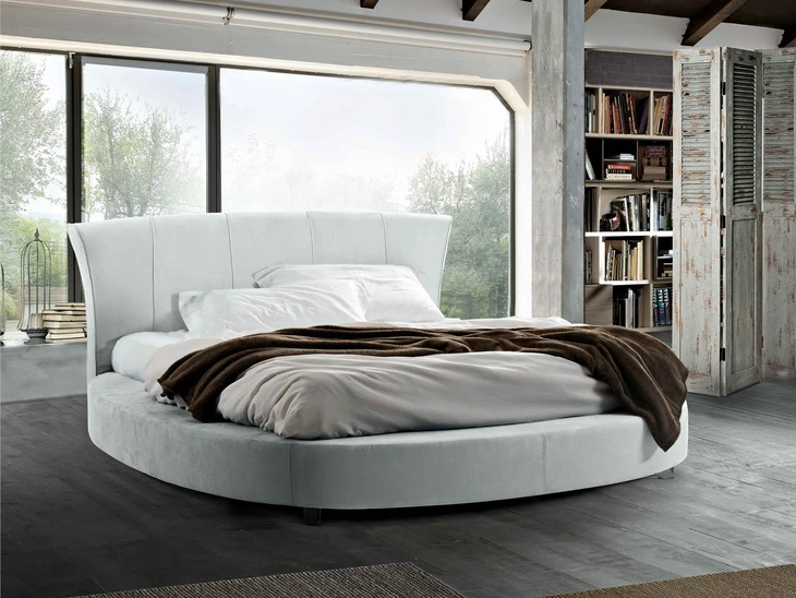 Letto in pelle Onda di Lettissimi