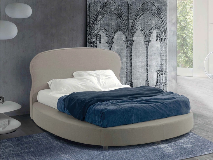 Letto in tessuto Sospiro di Lettissimi