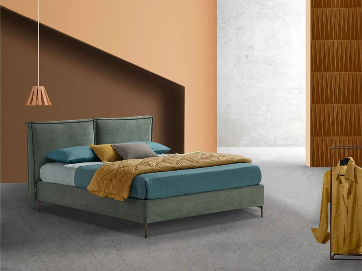 Letto imbottito Luna di Lettissimi