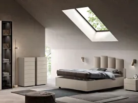 Letto con box contenitore Lyra LY02 di MCSMobili