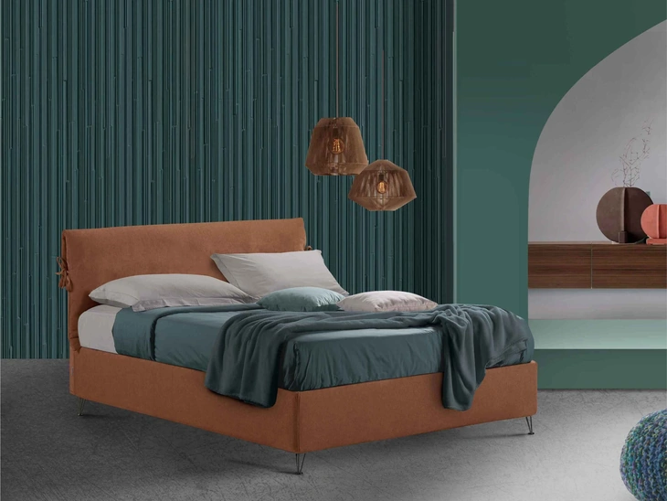 Letto con testiera Nausica di Lettissimi