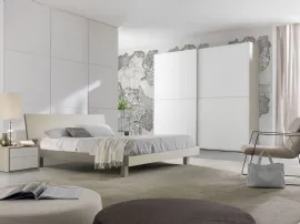 Letto con testiera Thaiti S75