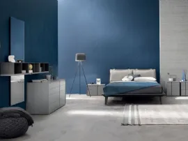 Letto moderno Volo in legno di Ballancin