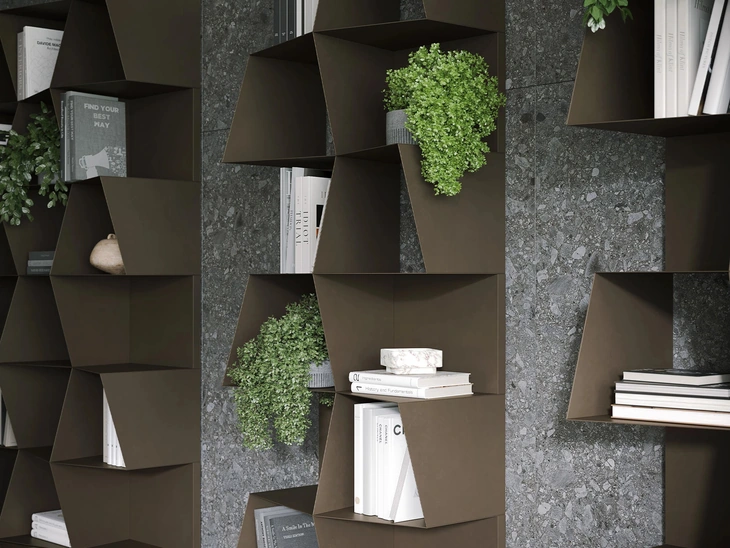 Libreria componibile Checker di Tonin Casa