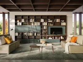 Libreria a muro LV710 di Giessegi