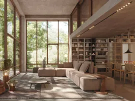 Libreria componibile LV711 di Giessegi