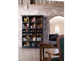 Libreria classica Renata in legno laccato di Tonin Casa