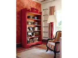 Libreria a muro in legno laccato Tauri di Tonin Casa