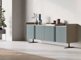 Madia moderna in laccato opaco Tray 02 di Orme