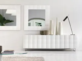 Madia Venice con struttura in MDF laccato Bianco di Tonin Casa