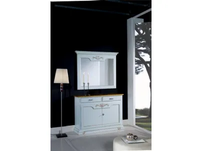 Mobile ingresso Aida 5 classico in legno di Bamart