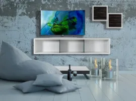 Parete attrezzata Infinity 1 moderna di Bamart