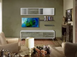 Parete attrezzata Infinity 3 moderna di Bamart