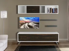 Parete attrezzata Infinity 5 moderna di Bamart