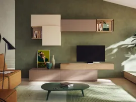 Parete Attrezzata Living LV735 di Giessegi