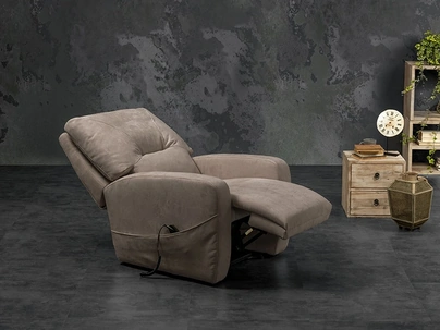 Poltrona relax in microfibra Ausonia di Excò