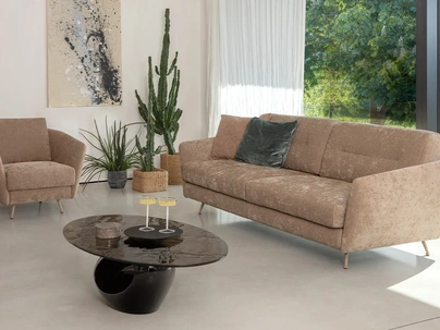 Salotto in tessuto Milo di Tonin Casa