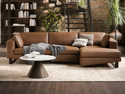 Divano  con penisola Montecarlo di Tonin Casa