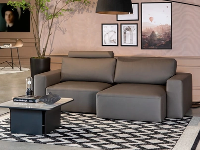 Divano lineare con sedute estraibili Moove di Tonin Casa