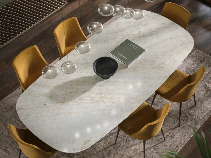 Tavolo Simposio in ceramica di Tonin Casa