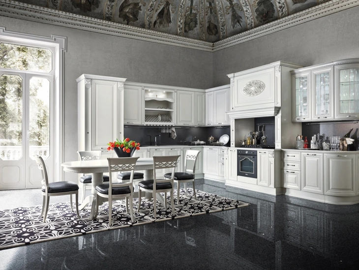 Cucina Classica angolare Ginevra 04 di Ar-Tre