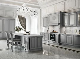 Cucina Classica con isola Ginevra 05 di Ar-Tre