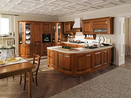 Cucina Classica con penisola Castellana 01 di Ar-Tre