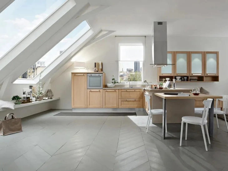 Cucina Classica con penisola Vanessa 02 di Ar-Tre