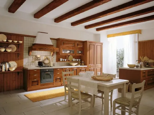 Cucina Classica in rovere ad angolo Duchessa di Ar-Tre